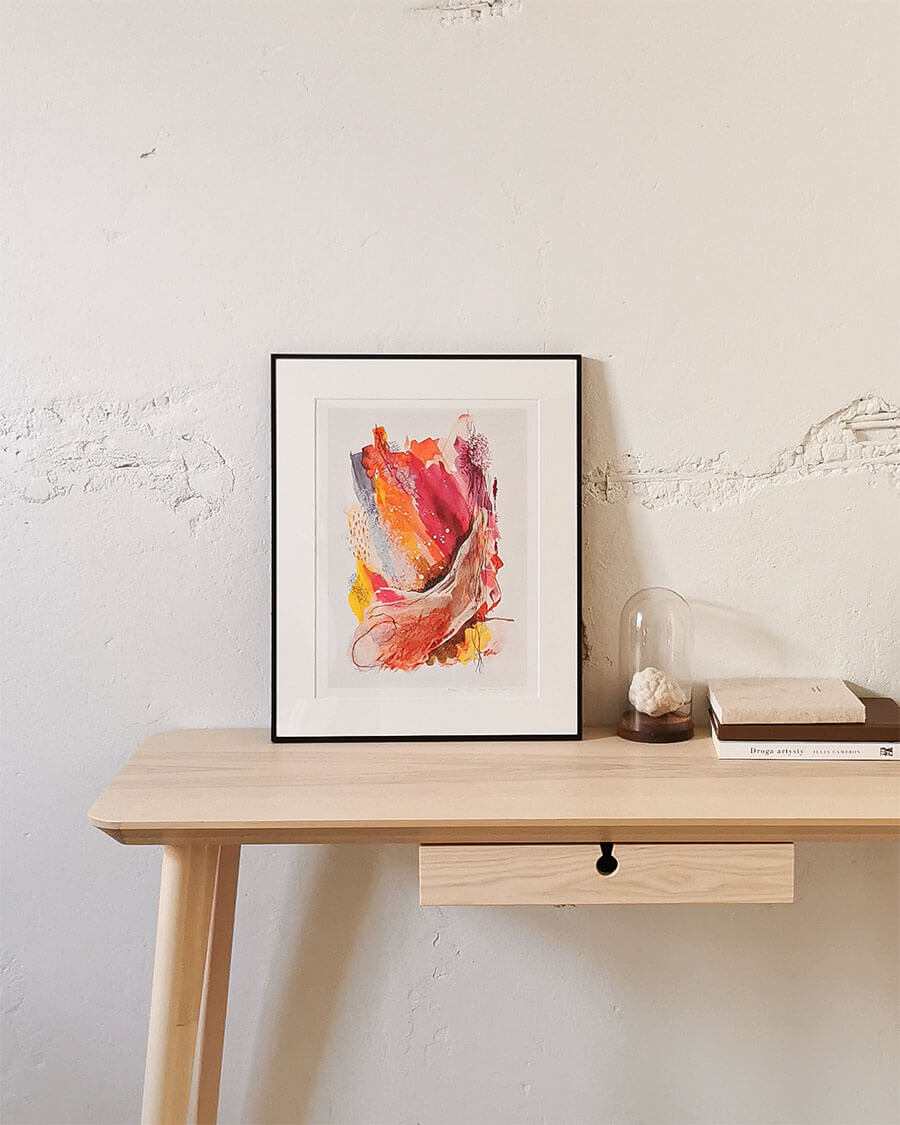 obraz, Giclee, minimalistyczne wnętrze,